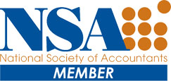 NSA - National Society of Accountants Member logo